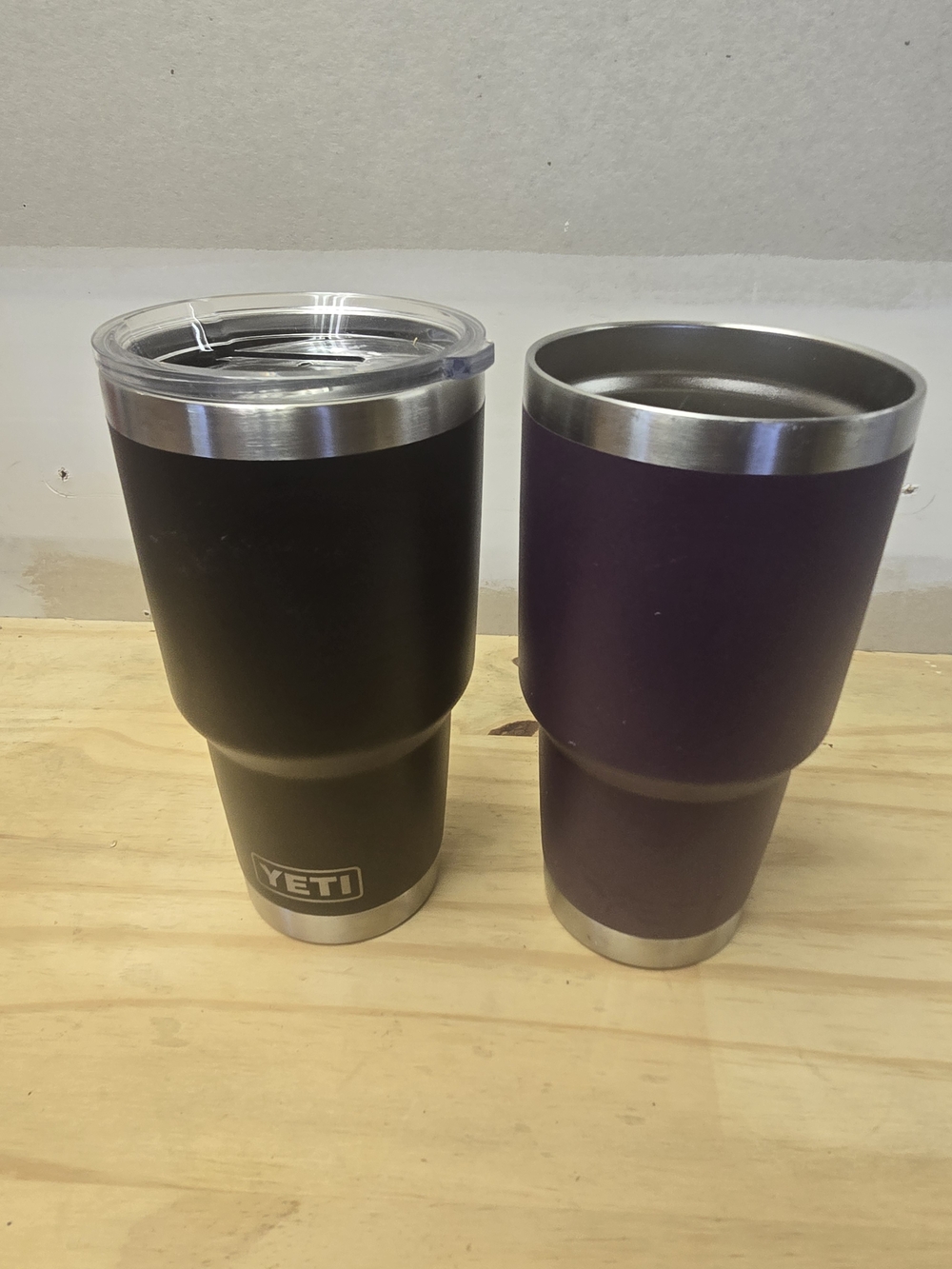 Yeti Double Tumbler Set - Black & Purple - Picture 4 of 4